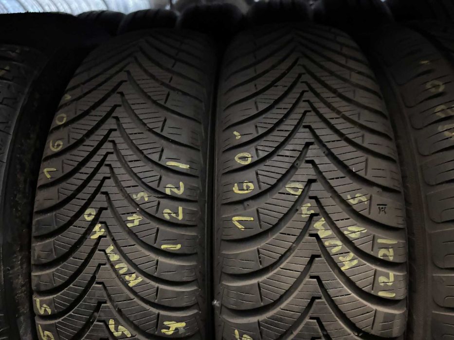 2X OPONY CAŁOROCZNE 155/65R14 75T Kumho Solus 4S HA32 6.6MM 2022R