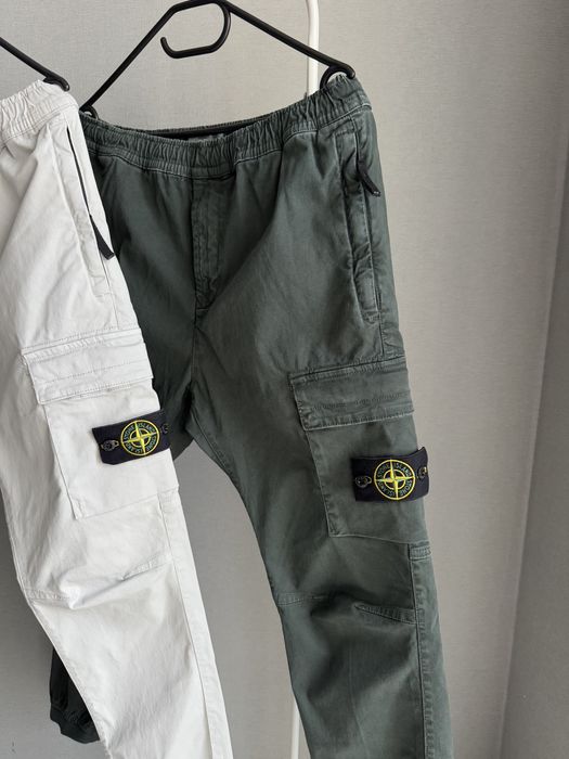 Карго штаны Stone Island Garment Dyed