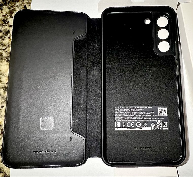 Capa wallet original Samsung Galaxy S22+