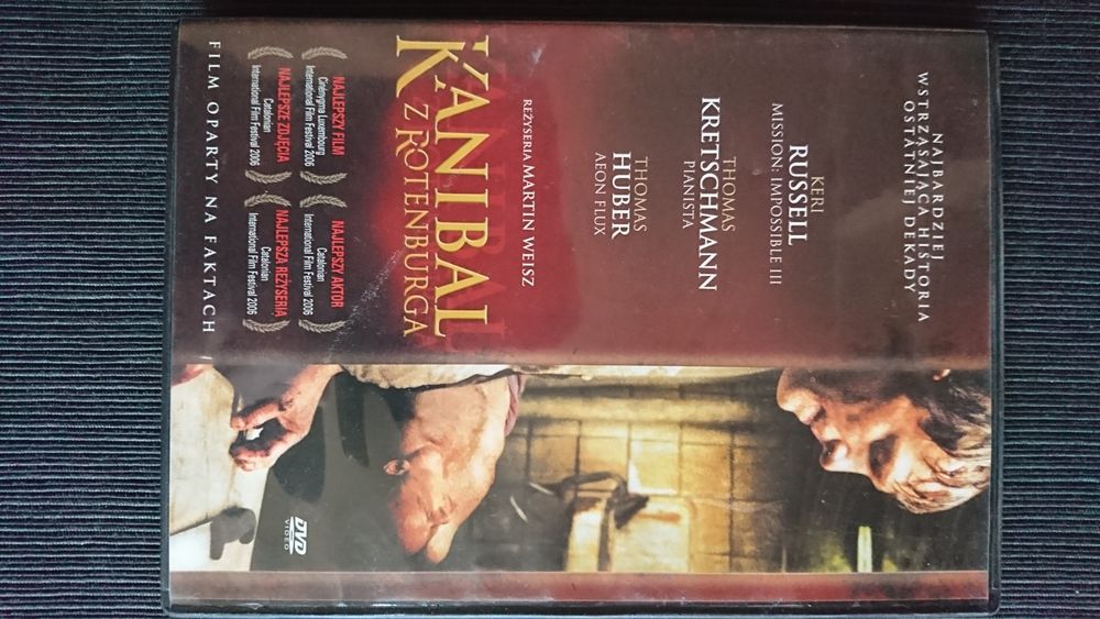 "Kanibal z Rotenburga" - Kolekcja horrorów DVD.