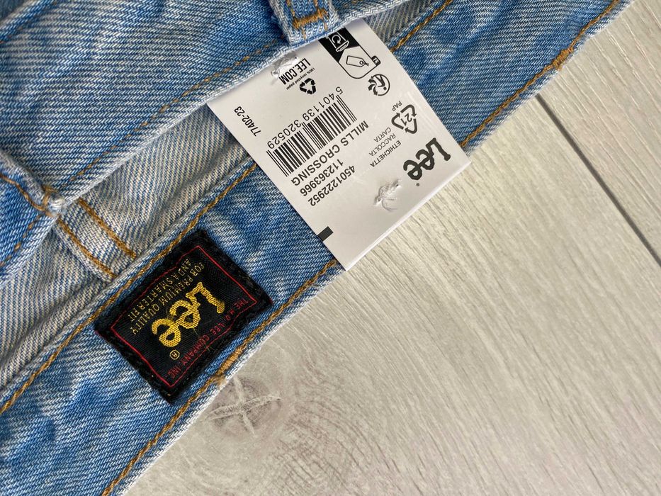 LEE West Regular r.36/32 Nowe, oryginalne spodnie jeansowe męskie babyblue