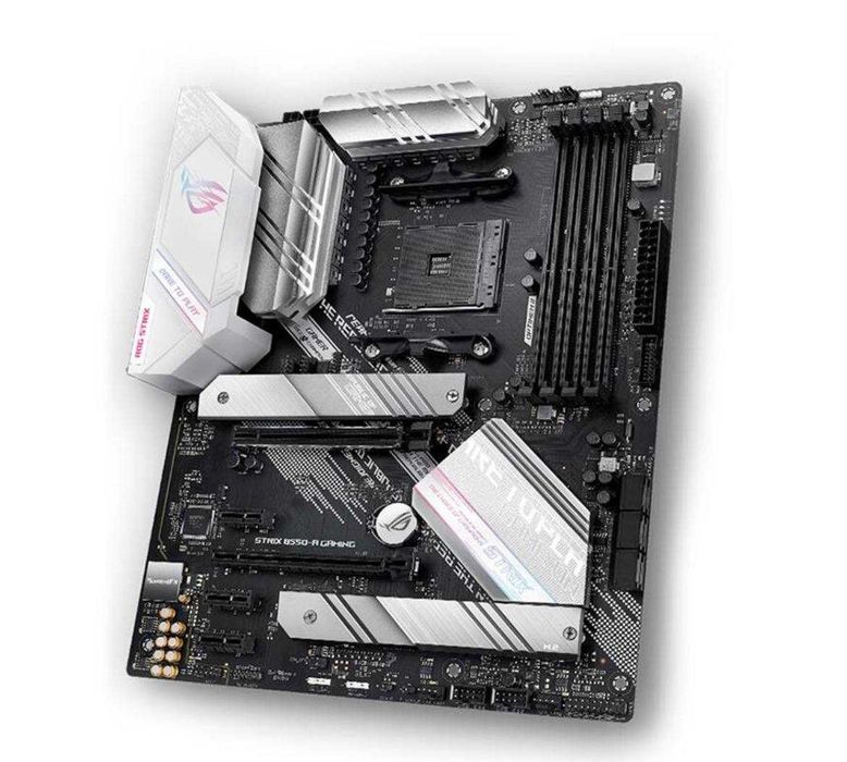 Материнська плата Asus ROG STRIX B550-A GAMING повністю нова ( запакована)