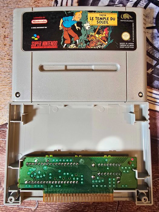 Tintin: Le Temple du Soleil - Super Nintendo SNES