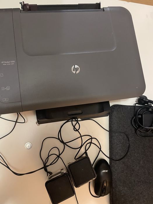 Laptop and printer