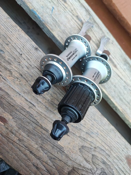 Piasty kół rowerowych Shimano Deore LX M580 32H 9s Retro MTB