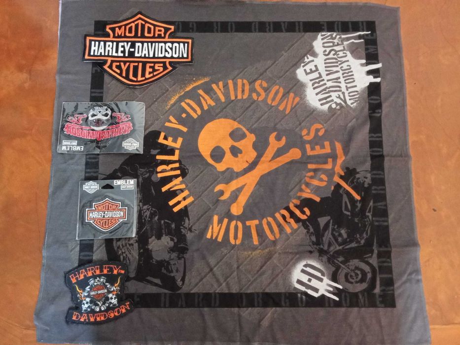 4Patch + Lenço Harley Davidson