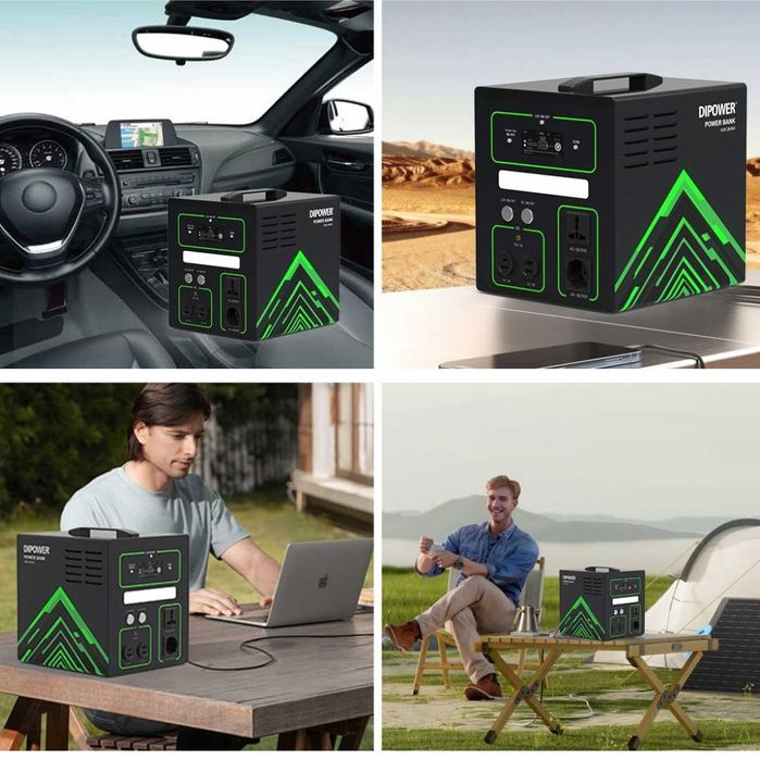 Stacja Zasilania | Przenośny Powerbank 1 kW / 2 kWh