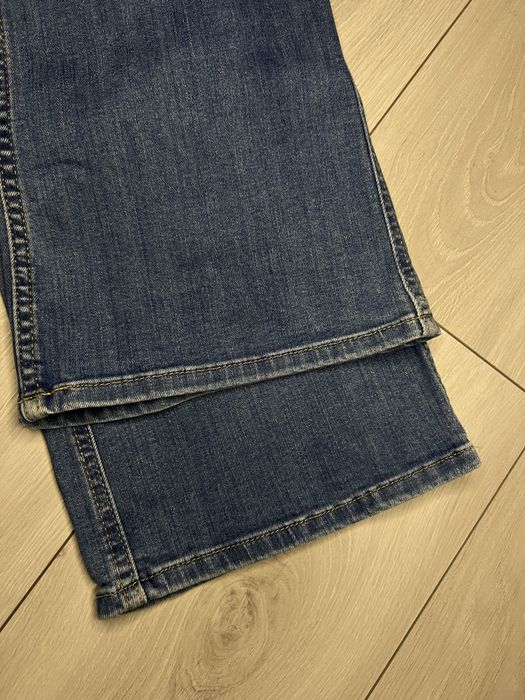 Джинсы средняя низкая талия клеш flared bootcut 36 38 винтаж 2000s 90s