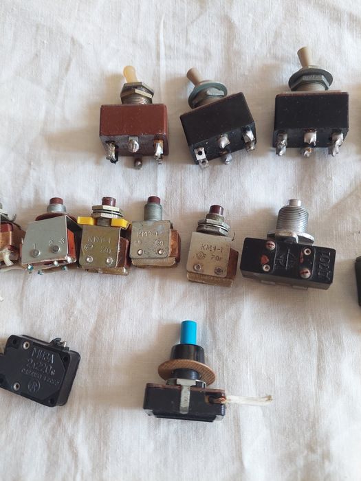 Переключатели разные ссср и импортные