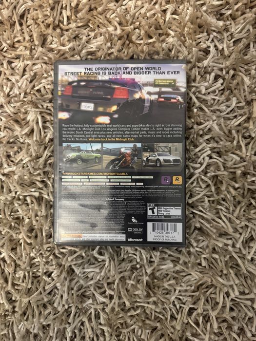 Midnight Club L.A Complete Edition Xbox 360