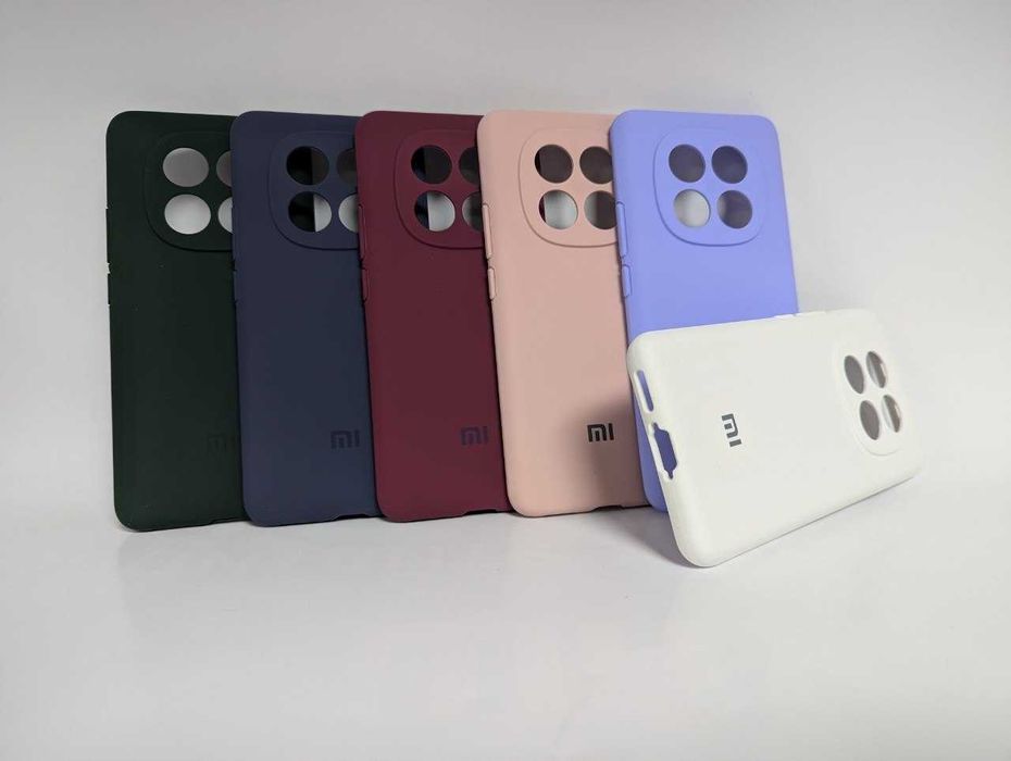 Топ! Redmi Note 15 4G / 5G Протиударний преміум софт тач чехол чохол з логотипом Xiaomi
