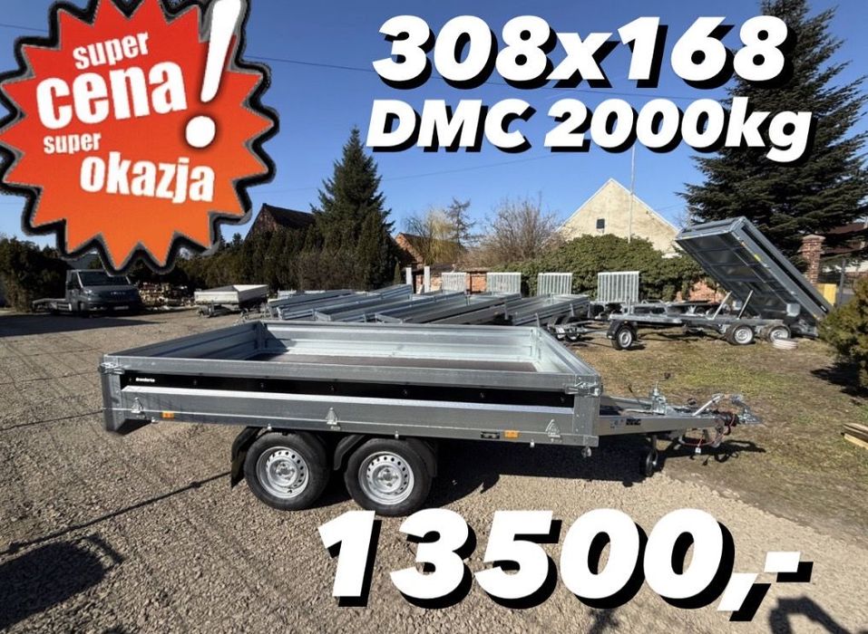 Brenderup 4310 STB  ‼️Nowa przyczepa platforma 308x168 DOSTAWA‼️