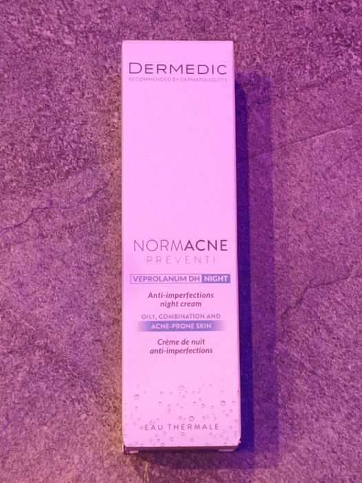 Dermedic Normacne Preventi krem niwelujący niedoskonałości na noc