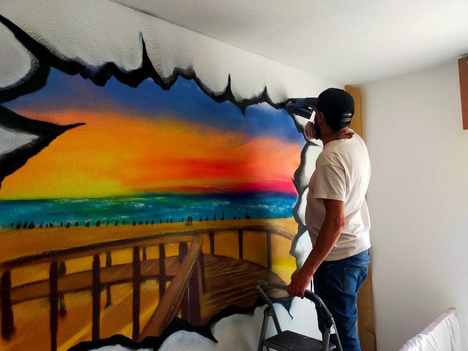 Graffiti , arte urbana , street art , pintura