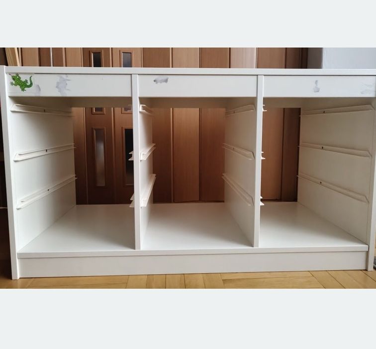 Szafka półka regał trofast Ikea biały potrójny biały