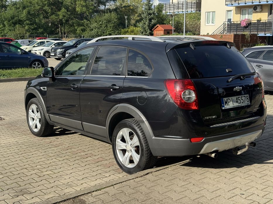 Chevrolet Captiva, 7os.,2.4 LPG 2011r. Automat/4x4/tempomat/klima/alu/hak/Android/7-osobowy/Bez Wypadkowy