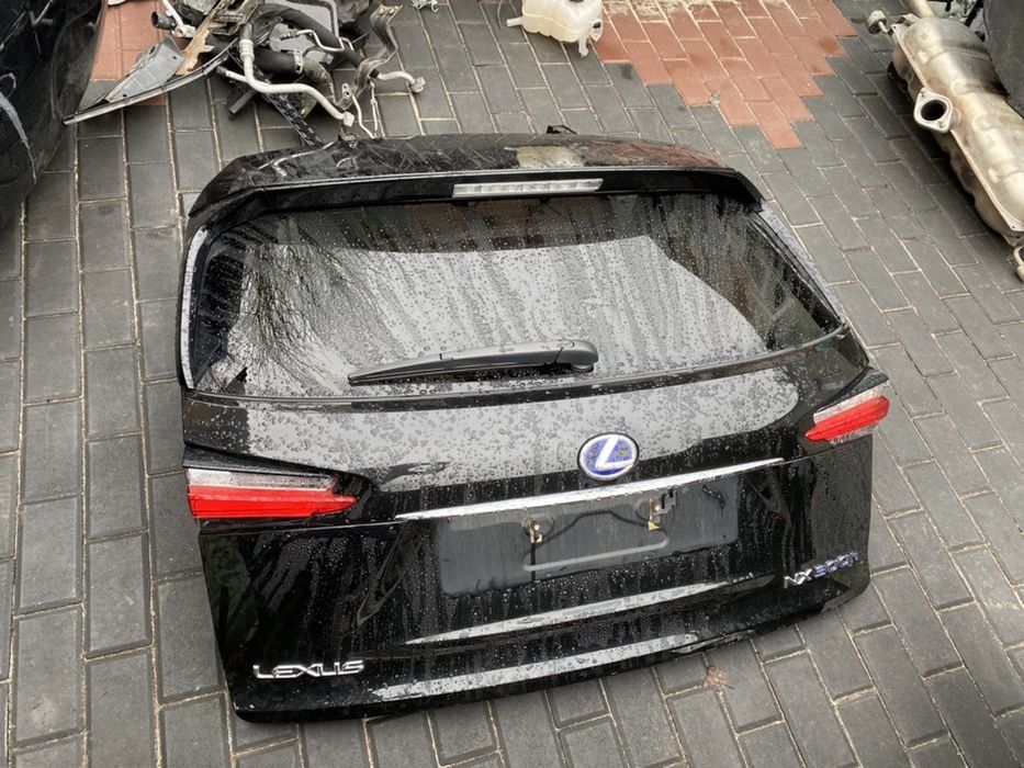 РОЗБОРКА Lexus NX НХ I II 2014 - 2026 року Ляда Кришка багажника Бампер задній Підсилювач Фонарь лівий правий Пластик багажника весь комплект