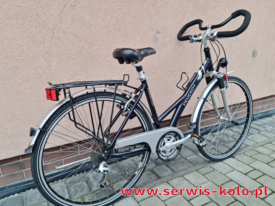 Rower damski damka PEUGEOT koła 28 SHIMANO aluminium rabat WYSYŁKA
