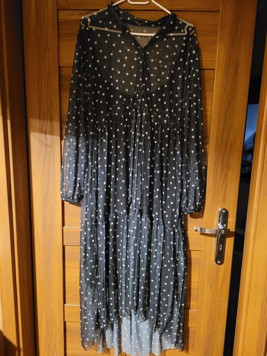 Sukienka damska XL siatka z halka manilla nowa