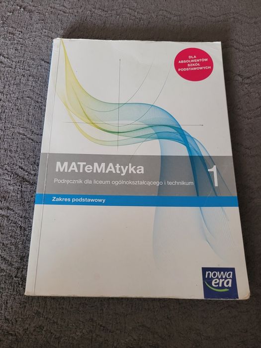 Matematyka 1 zakres podstawowy.