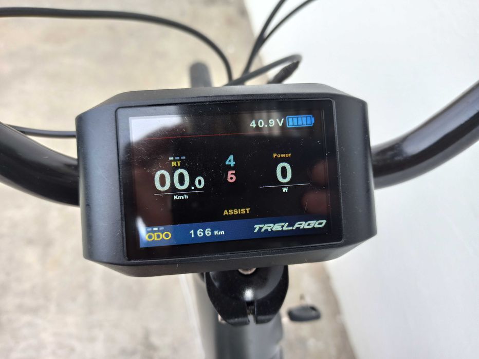 Rower elektryczny miejski Trelago Dinal II na 160-180 cm przebieg 168km