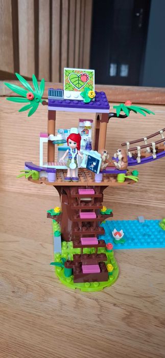 LEGO 41424 Friends Baza ratownicza - prezent/klocki/słoń/leniwiec/auto