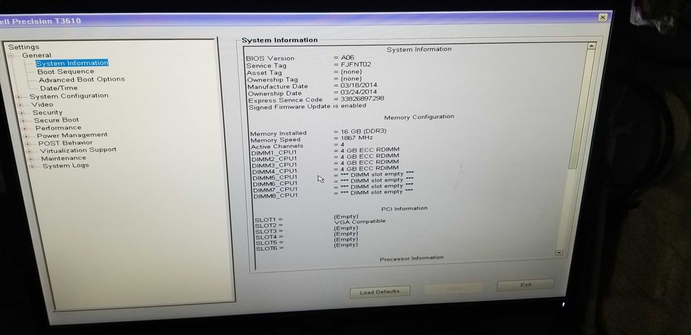 Робоча станція Dell Precision T3610 /E5-1620 /16Gb//500 Gb