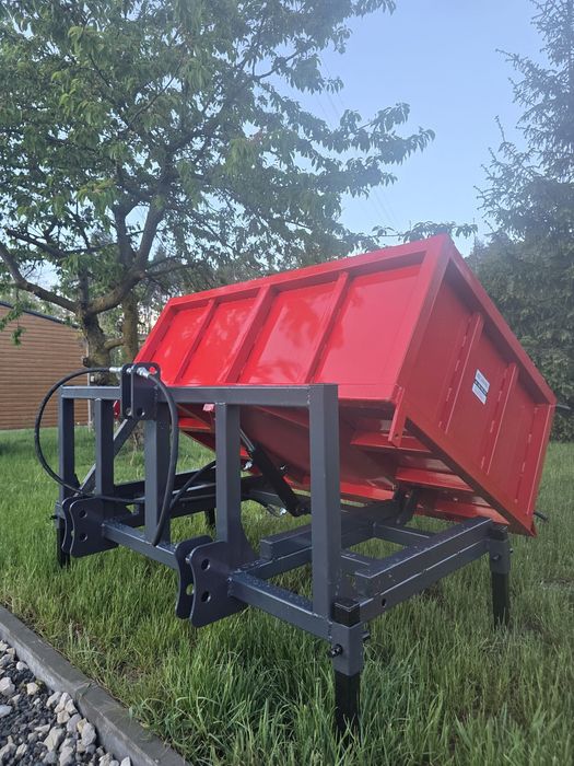Nowa skrzynia wzmacniana z kiprem hydraulicznym 1.5 m GWARANCJA