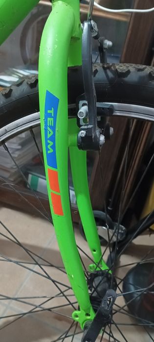 Bicicleta verde roda24