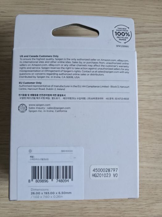 Pasek Spigen ze stali do Samsung Watch