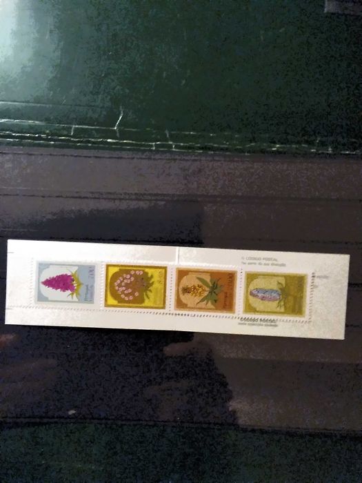 1989 Caderneta Flores Regionais Da Madeira [1° Grupo ] MNH **