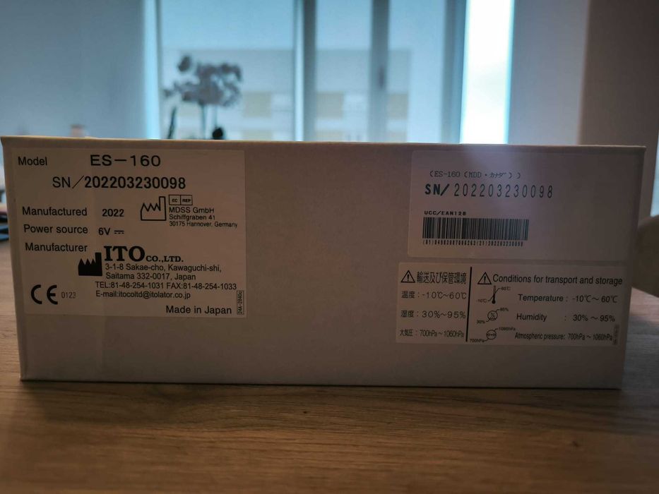 Estimulador de Acupuntura ES-160 ITO (Descontinuado) - Novo na caixa