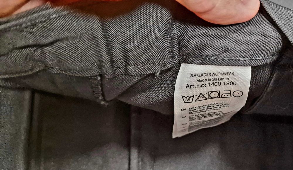 Spodnie robocze firmy Blaklader  rozm XXXL    /  60