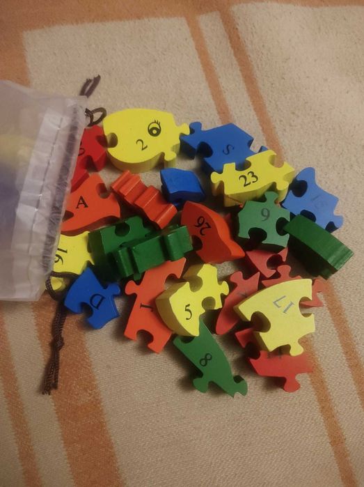 Дерев'яні пазли Качечкa 3d, книжечки, дитячі карти