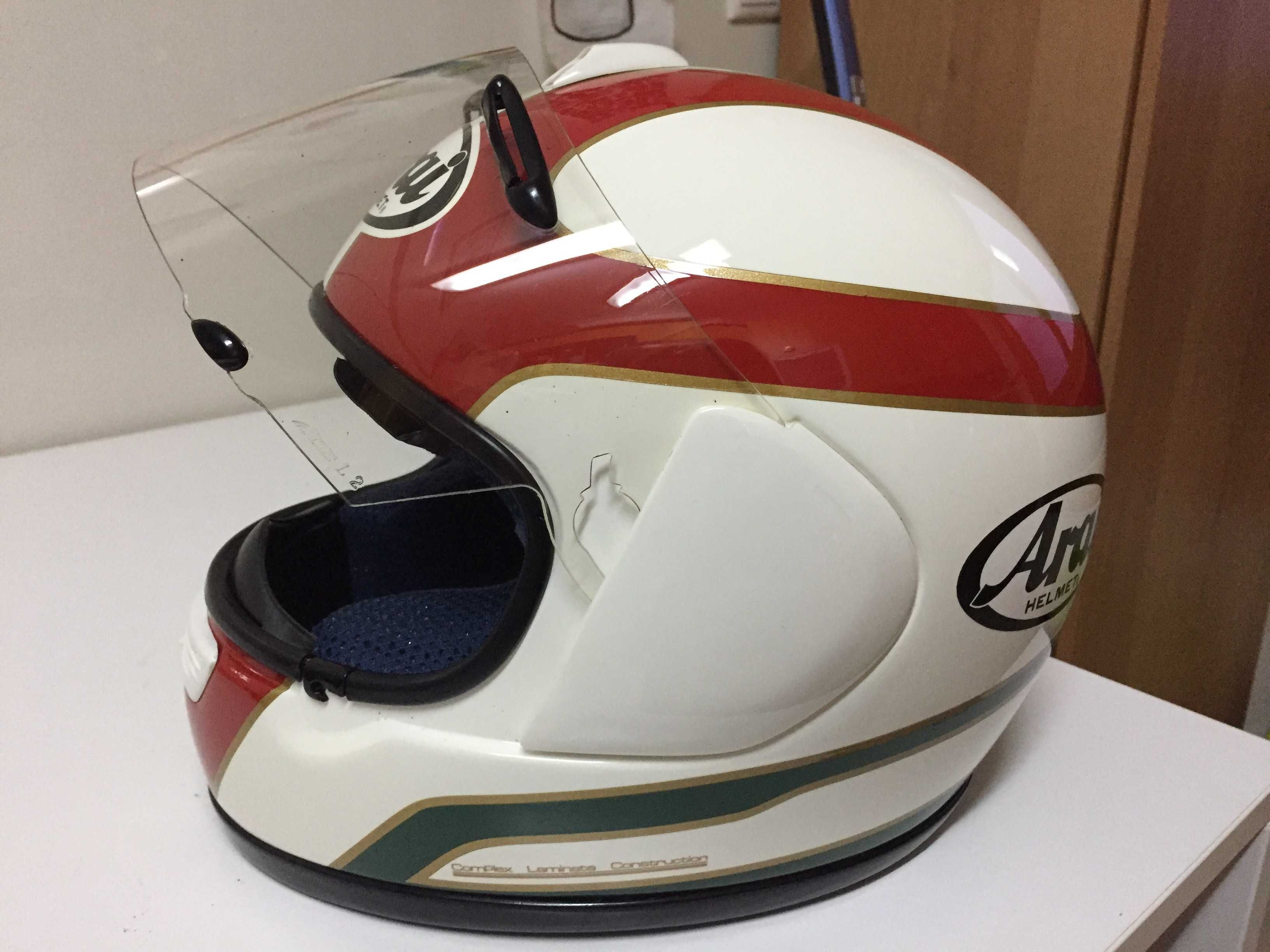 Capacete ARAI R plica Luca Cadalora Santo Ant nio Dos Cavaleiros E