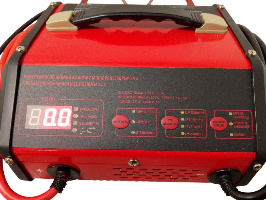 Prostownik Samochodowy Z Rozrusznikiem Ultimate Speed