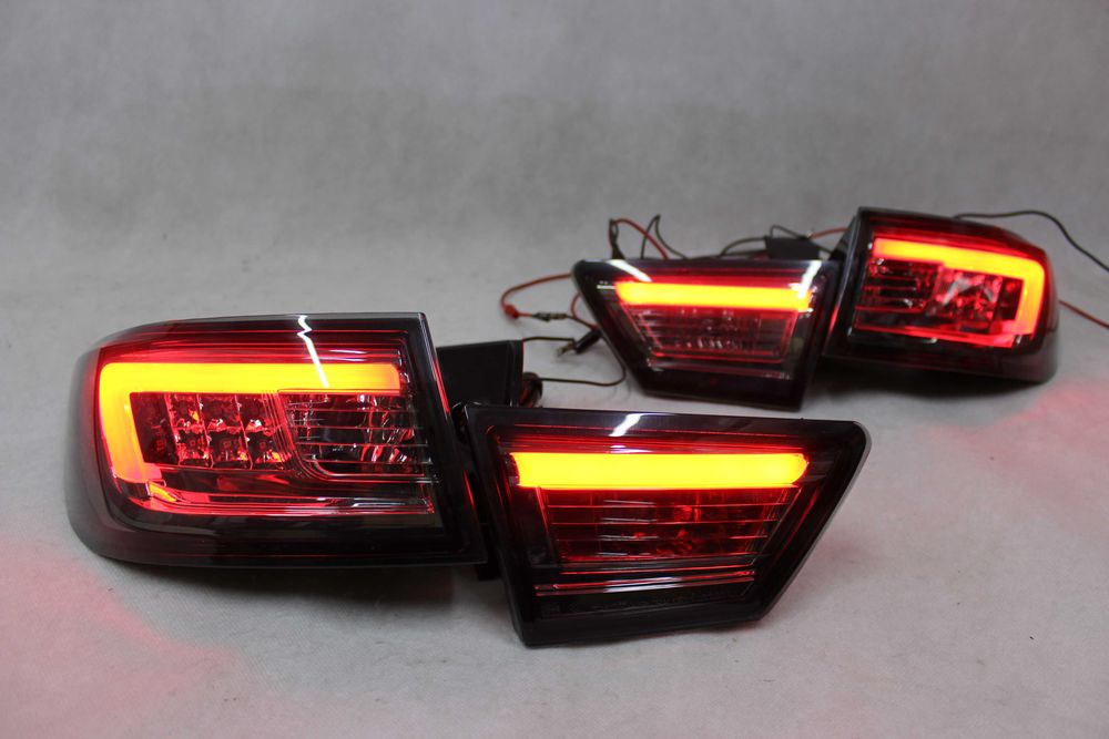 Lampy światła tył tylne RENAULT CLIO 4 IV 13-16 HB LED BAR NEON SMOKE!