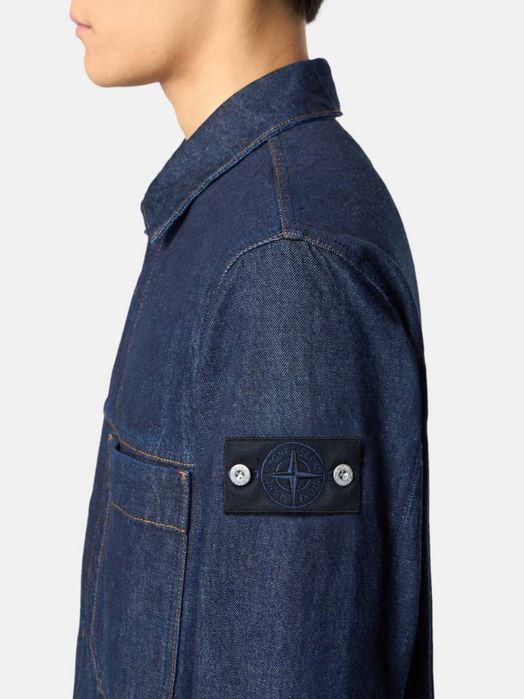 Джинсовая куртка Stone Island Ghost