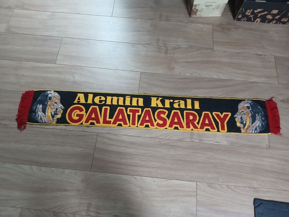 Szalik Galatasaray Stambuł - Istanbul, Turcja, szal piłkarski, kibic