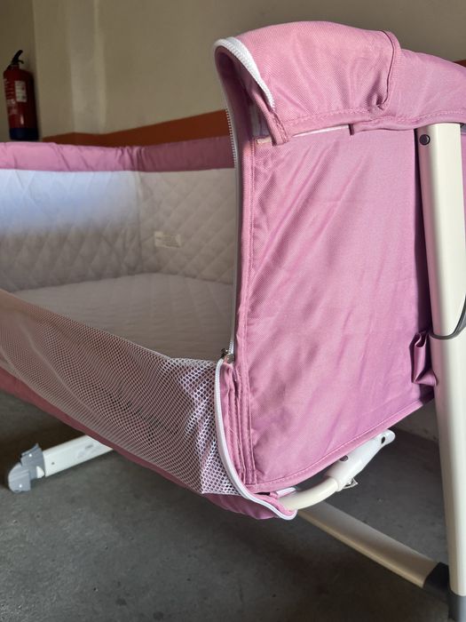 Berço de Co-sleeping Calm - marca Asalvo -  Rosa
