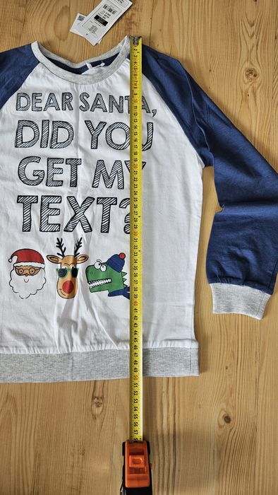 Nowa świąteczna piżama 122 Smyk