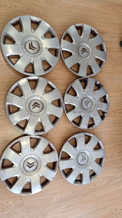 4 tampões roda jante 16 citroen