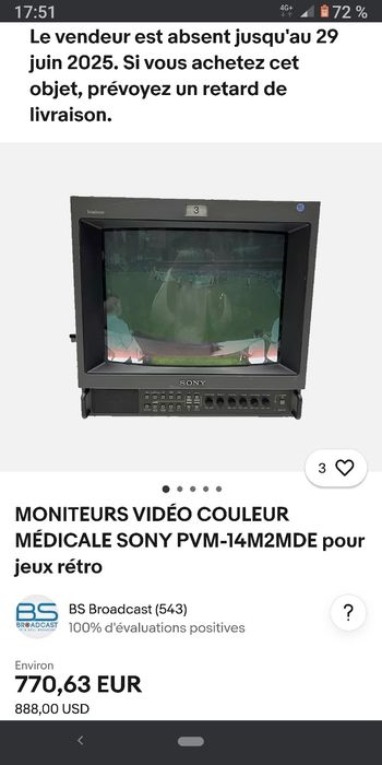 Видеомонитор  Sony PVM - 14 M 2 MDE