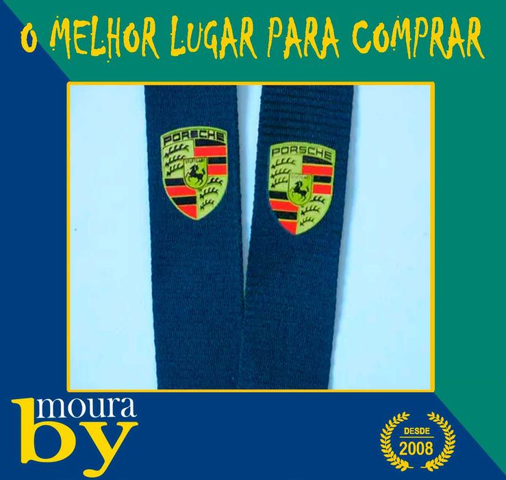 Fita de Pescoço ou Lanyard Porsche
