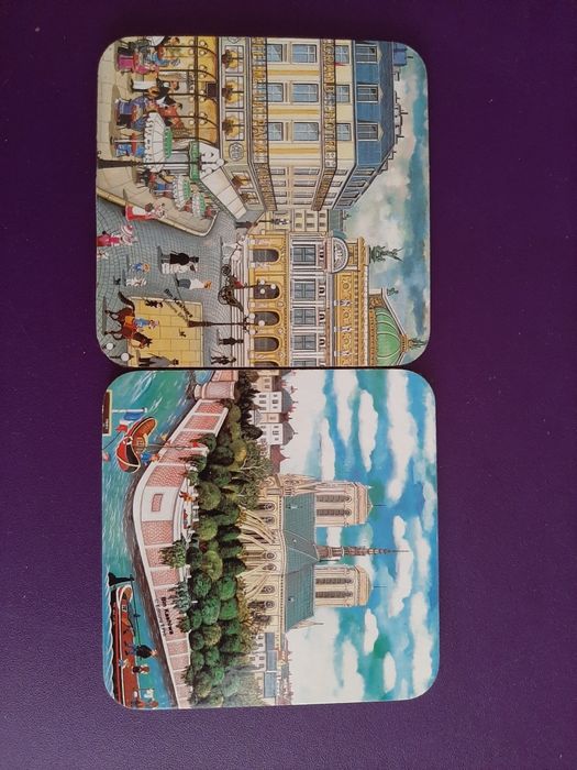 6 bases para copos Paris