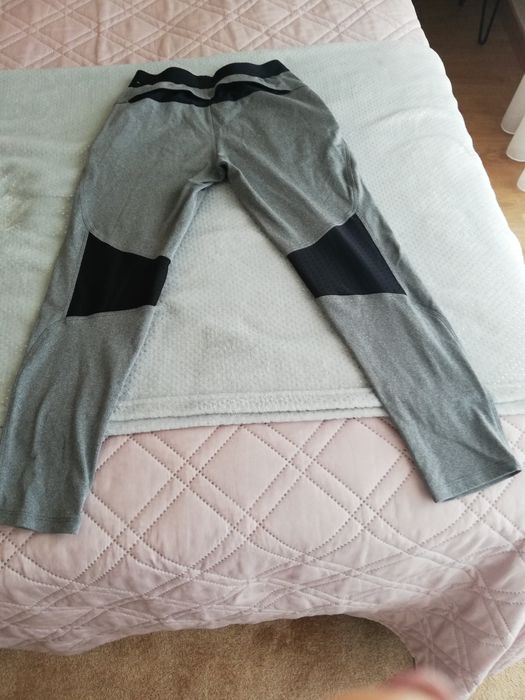 Leggings cinzenta. Desporto