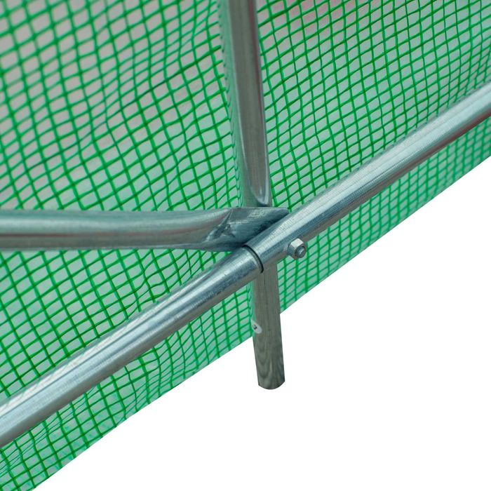 Estufa Aço Plástico com janelas 350 x 200 x 200cm