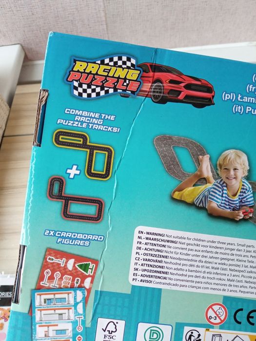 Пазл-траса з оксамитовою поверхнею Velvet Puzzle
Пазл-траса з