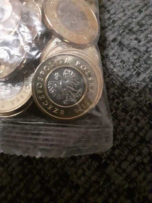 2 zł× 100szt woreczek  menniczy