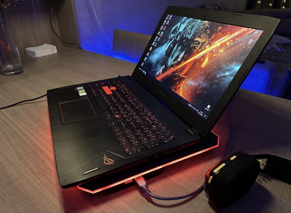 ЗСУ Скидки! Мощный игровой ноутбук Asus Rog 24 ОЗУ с полным комплектом